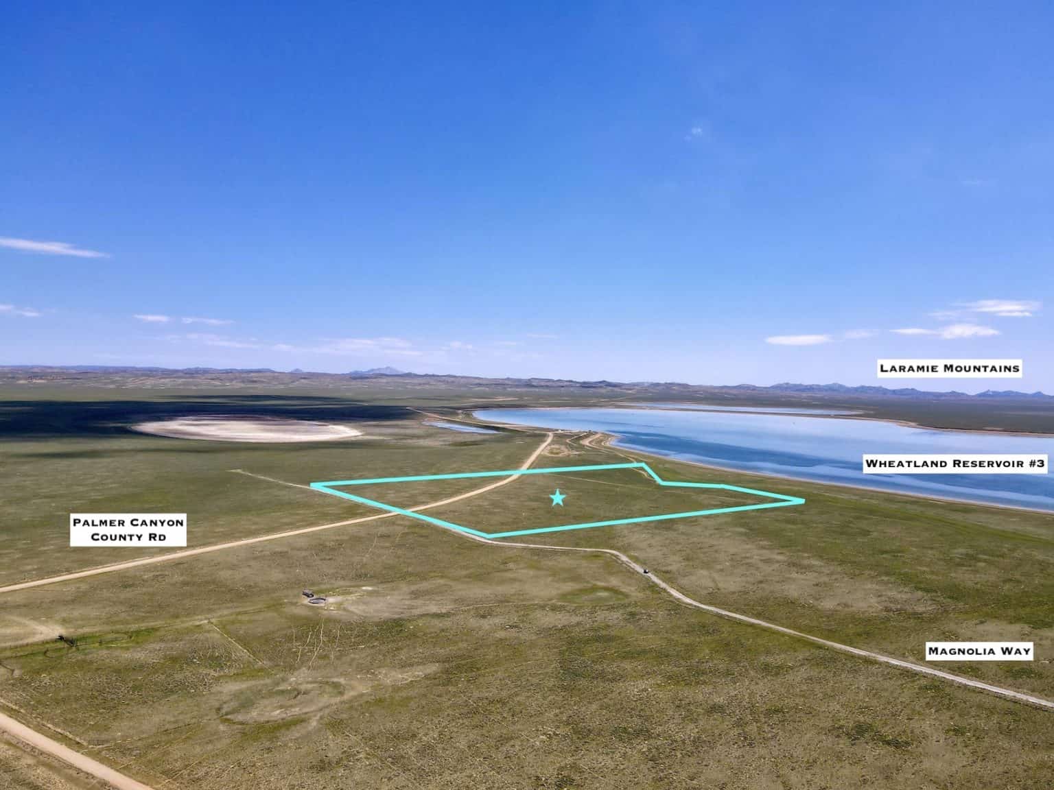 37.07 Acres LAKEFRONT on Wheatland Reservoir 3 Horizon Land Sales