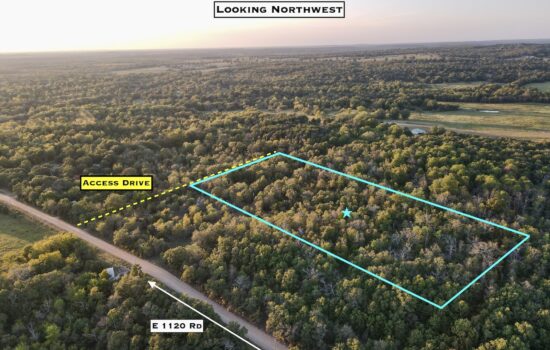5 Wooded Acres with a Well, 5 minutes from Lake Eufaula