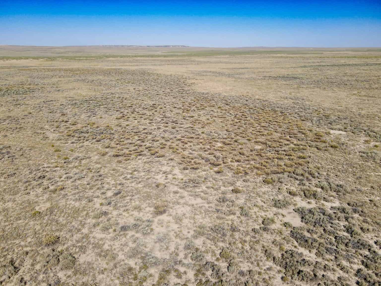 160 Acres with Dirt Road Access Adjacent to Seasonal Creek Rawlins WY Horizon Land Sales