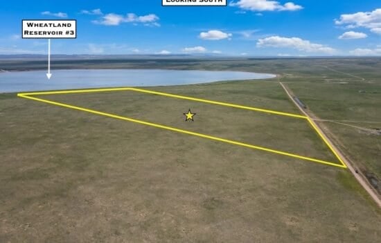 39.5 Acres LAKEFRONT on Wheatland Reservoir #3