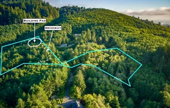 5.07 Acres Overlooking the Chetco River – Brookings, OR