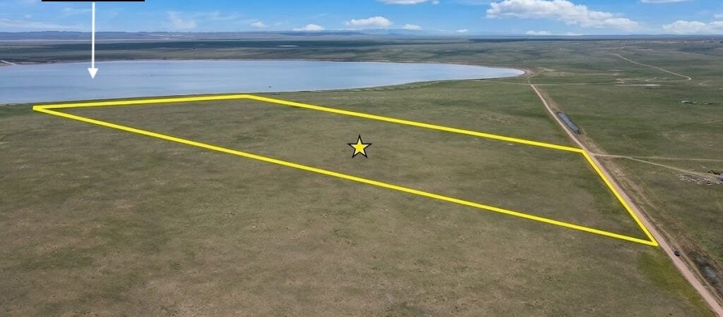 39.5 Acres LAKEFRONT on Wheatland Reservoir #3