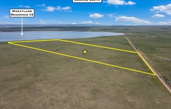 39.5 Acres LAKEFRONT on Wheatland Reservoir #3