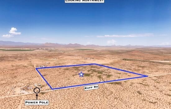 39.97 Unrestricted Acres with Power & Mountain Views