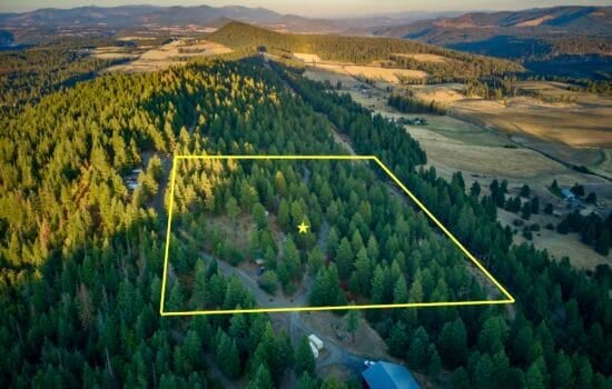 10.01 Acres with a Dry Cabin Near Heyburn State Park